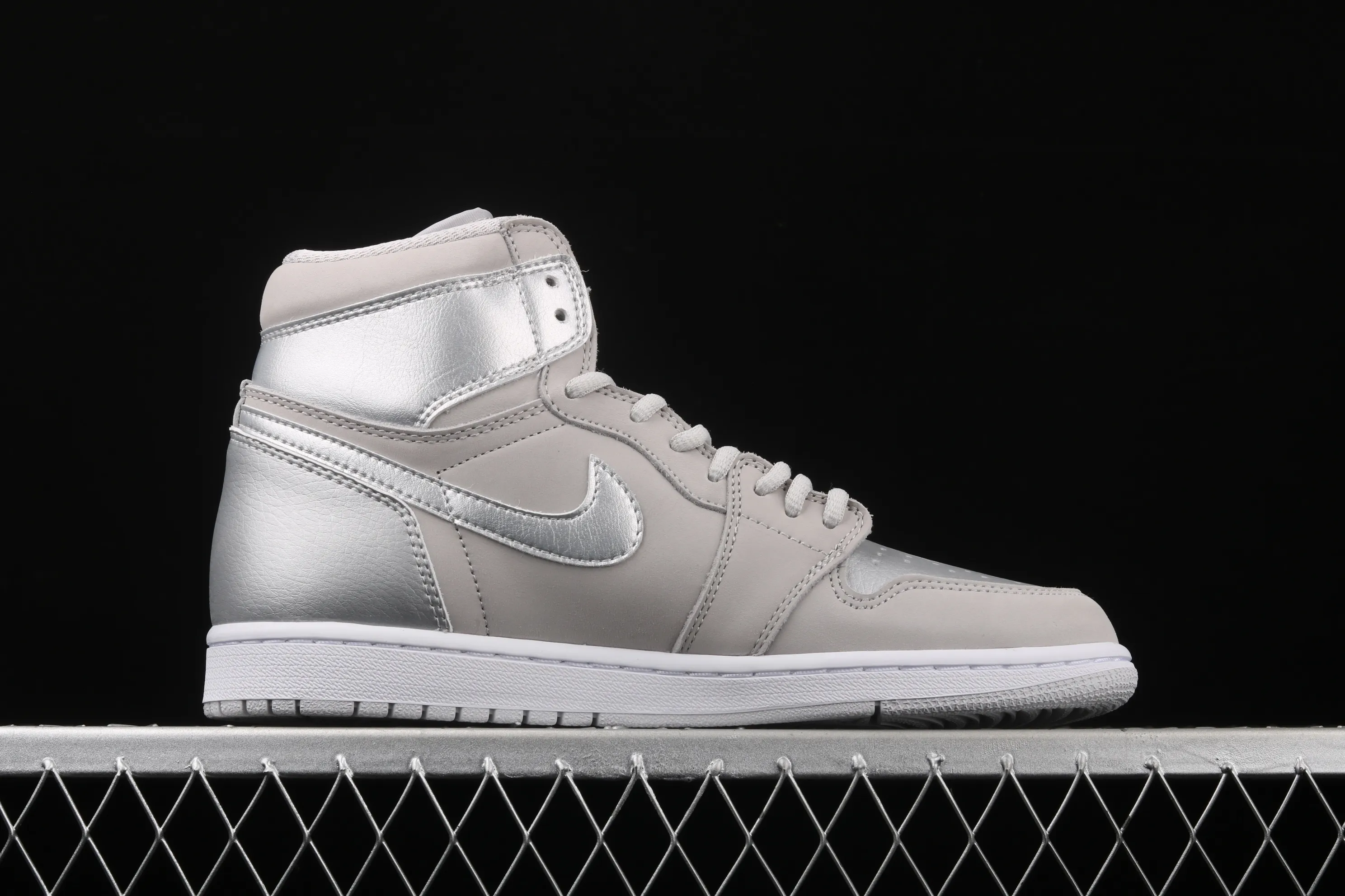 All categories Air Jordan Jordan series basketball shoes Air Jordan 1 High X version Air Jordan 1 High OG "Japan" AJ1 Joe 1 Japan League Gray Silver DC1788-029